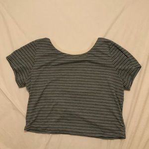 Striped Crop Top